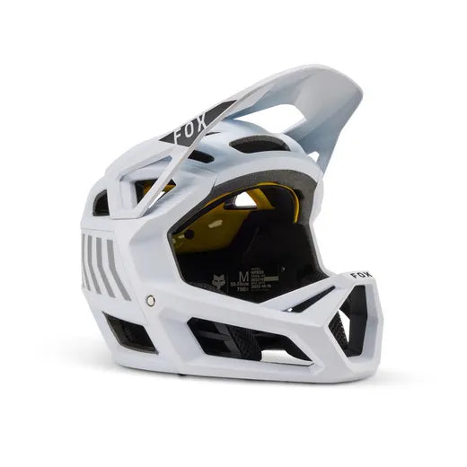 Casco Bicicleta New Proframe Nace CE Blanco Fox