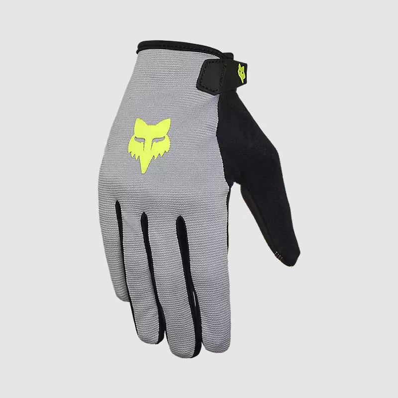 Guantes Bicicleta Ranger Gris/Amarillo Fox