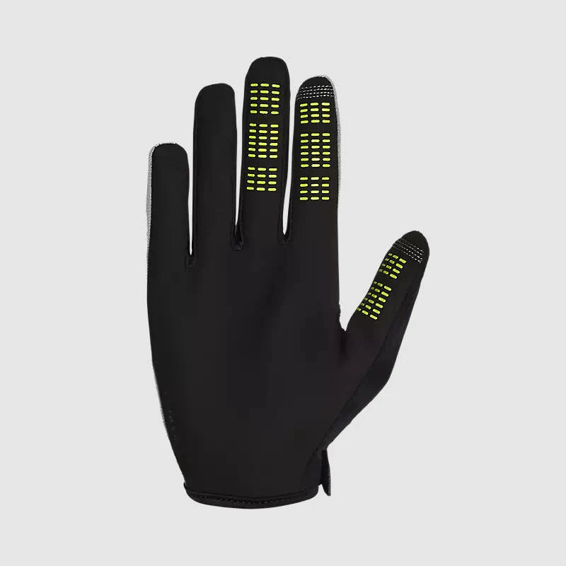 Guantes Bicicleta Ranger Gris/Amarillo Fox