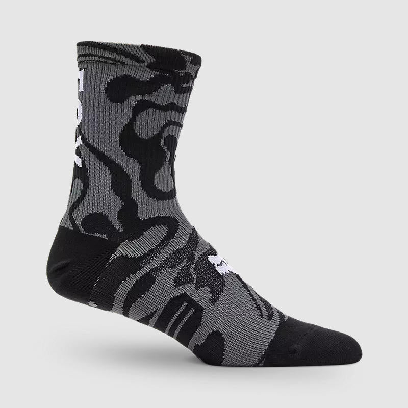 Calcetines Bicicleta Ranger 6" Frequency Negro Fox