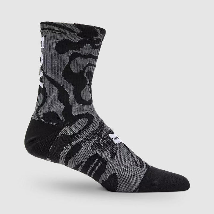 Calcetines Bicicleta Ranger 6" Frequency Negro Fox