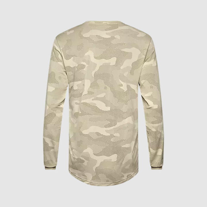 Polera Bicicleta Ranger TruDri™ Manga Larga Crema Fox