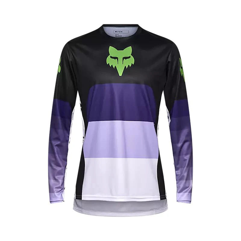 Polera Bicicleta Ranger Grid Morado Fox